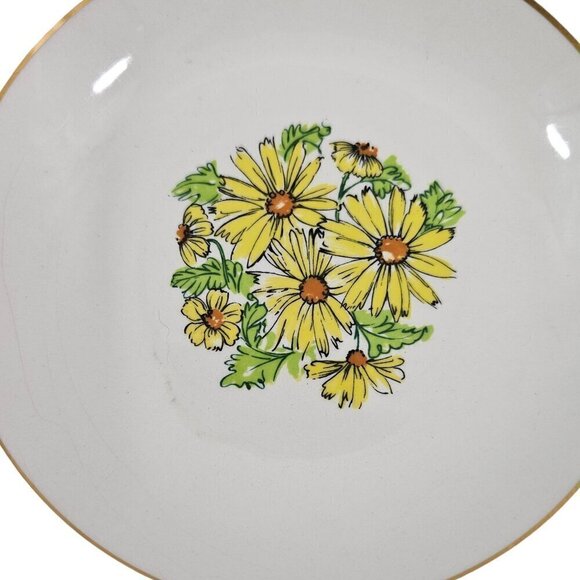 Staffordshire England Summertime Coupe Cereal Salad Soup Bowls – Set of 4 - Picture 11 of 16